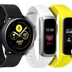 01. Galaxy Watch Active, Fit, Buds