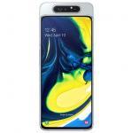 Galaxy A80_Ghost-White_Front-Camera-Up