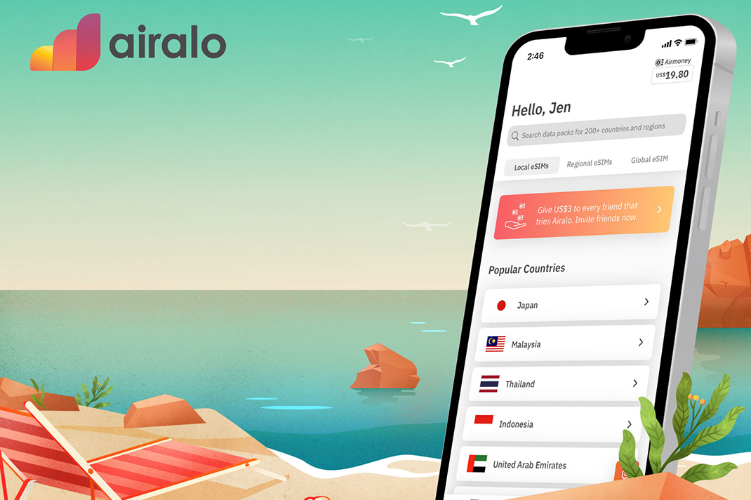 TOP 5 Aplikacije - Airalo
